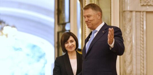 Maia Sandu / Klaus Iohannis