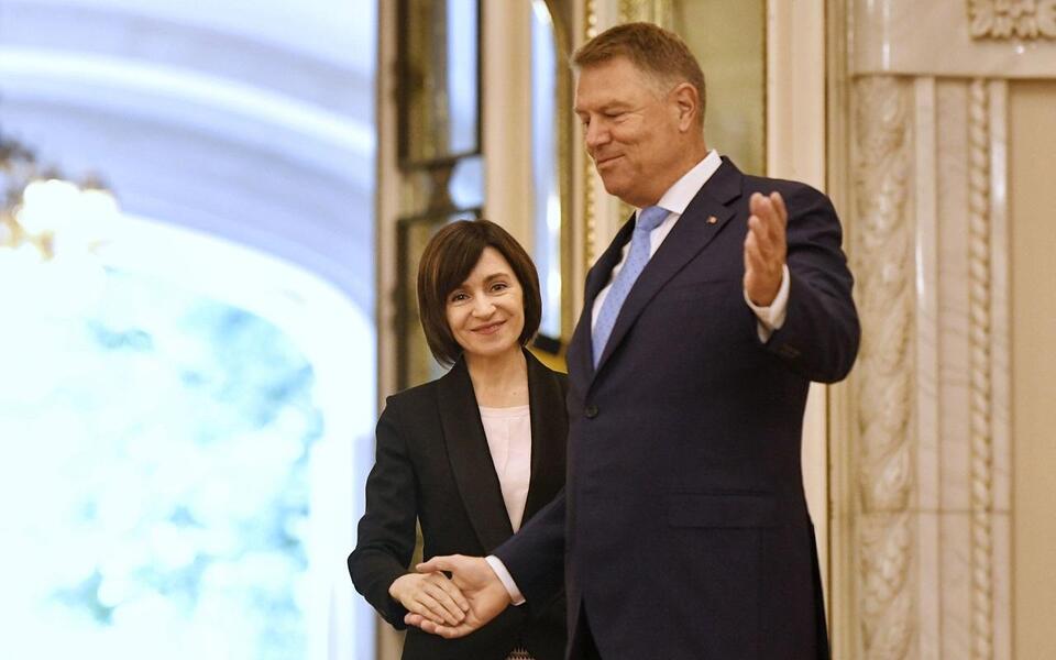 Maia Sandu / Klaus Iohannis