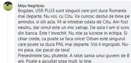 Mișu Negrițoiu Florin Cîțu