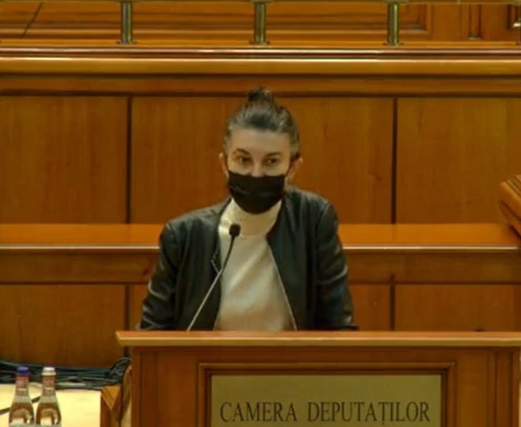 Violeta Alexandru discurs parlament