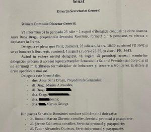 Anca Dragu delegație