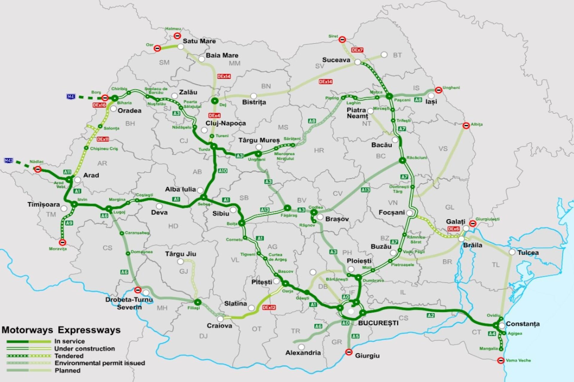 Anunț major în infrastructură: România ar putea avea încă 200 de kilometri de autostrăzi și drumuri expres până la sfârșitul anului 2024